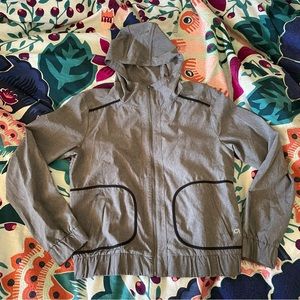 Gap zip hoodie windbreaker jacket